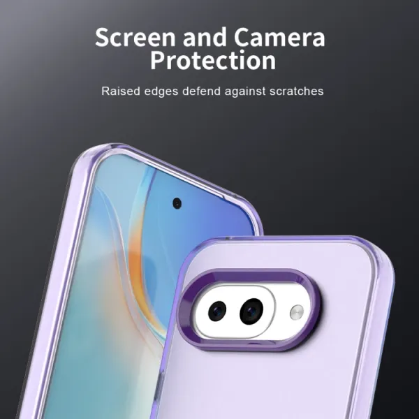 CANDY Ochranný kryt pre Google Pixel 9a fialový