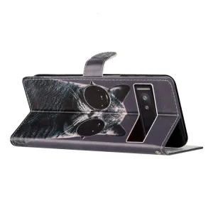 ART Peňaženkový kryt pre Google Pixel 9a SUNGLASSES CAT