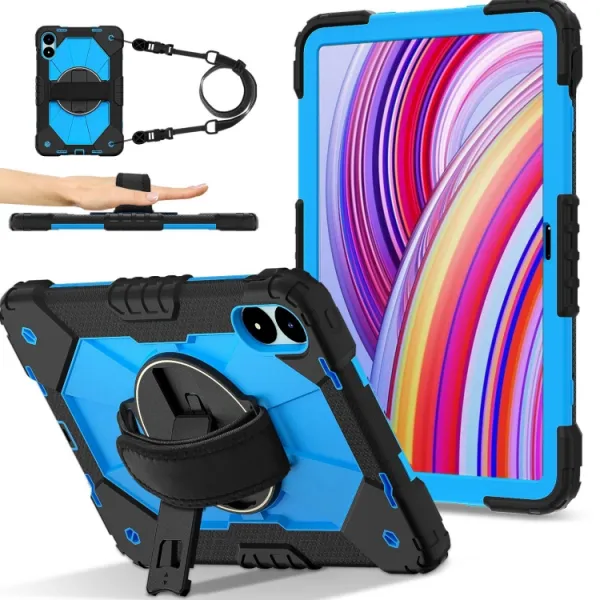 SOLID Odolný obal pre Xiaomi Redmi Pad Pro / Pad Pro 5G svetlomodrý