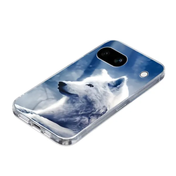 ART TPU Ochranný kryt pre Google Pixel 9a WHITE WOLF