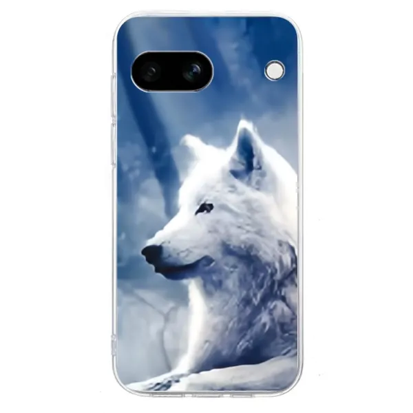 ART TPU Ochranný kryt pre Google Pixel 9a WHITE WOLF