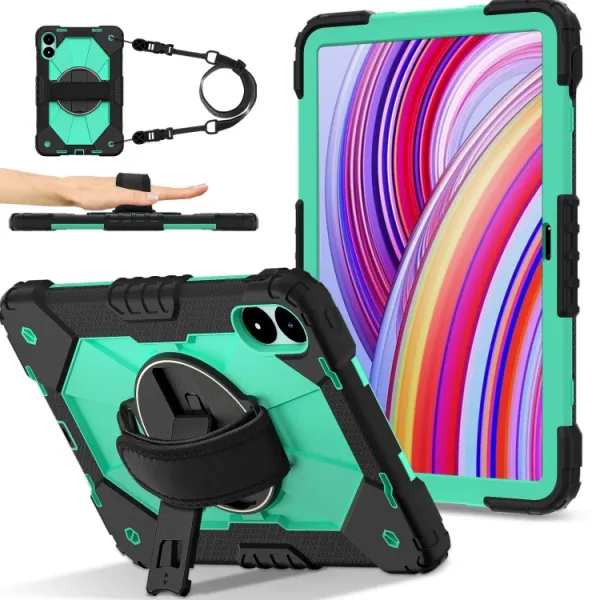 SOLID Odolný obal pre Xiaomi Redmi Pad Pro / Pad Pro 5G mentolový