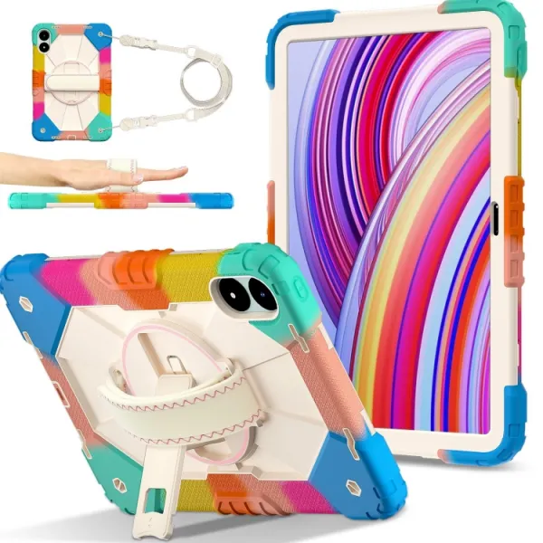 SOLID Odolný obal pre Xiaomi Redmi Pad Pro / Pad Pro 5G RAINBOW