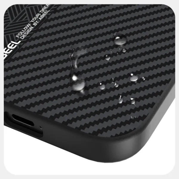 ABEEL RELIEF Ochranný kryt pre Google Pixel 9a CARBON BLACK