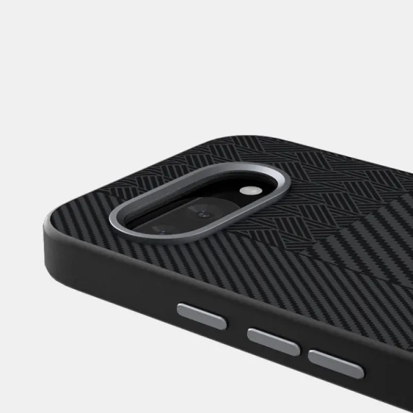 ABEEL RELIEF Ochranný kryt pre Google Pixel 9a CARBON BLACK