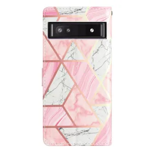 ART Peňaženkový kryt pre Google Pixel 9a PINK MARBLE