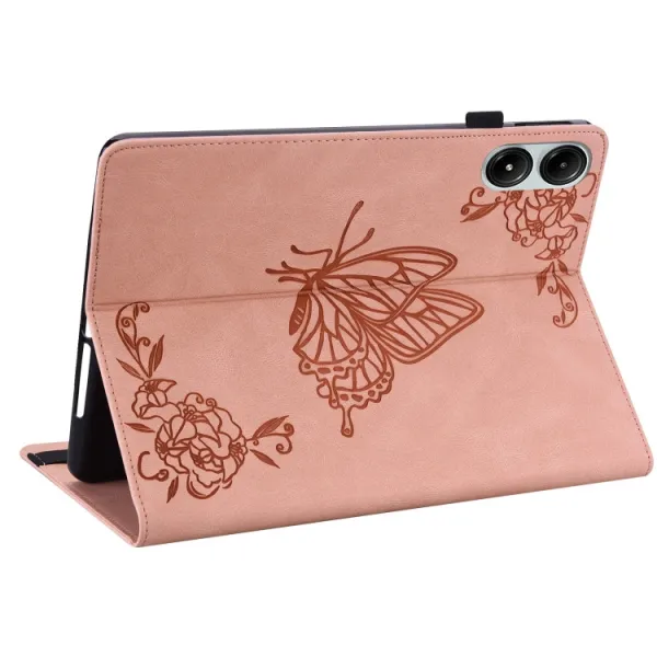 ART BUTTERFLY Zaklápacie puzdro pre Xiaomi Redmi Pad Pro / Pad Pro 5G ružové