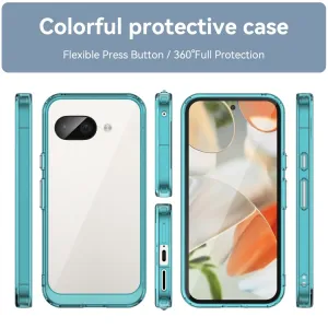 CRYSTAL Ochranný kryt pre Google Pixel 9a tyrkysový