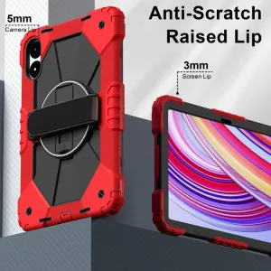 SOLID Odolný obal pre Xiaomi Redmi Pad Pro / Pad Pro 5G červený