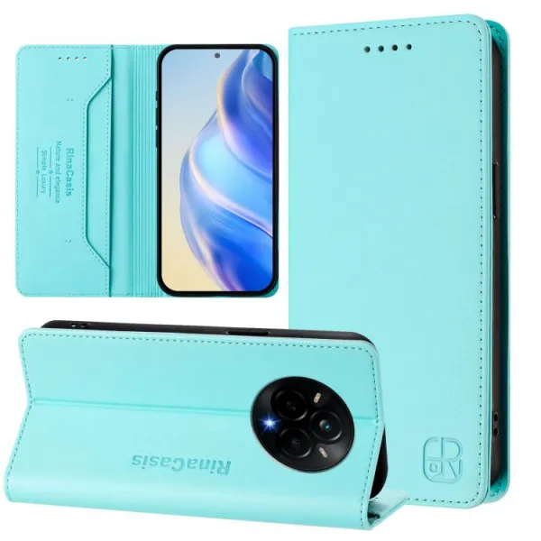 RINA Zaklápacie puzdro pre Realme 14 Pro 5G mentolové