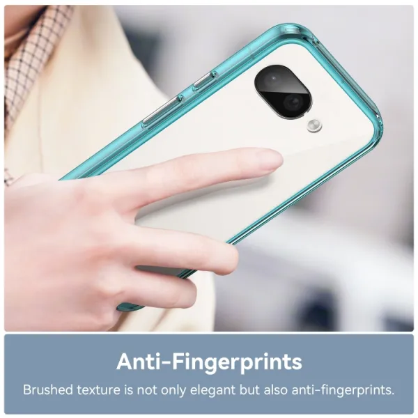 CRYSTAL Ochranný kryt pre Google Pixel 9a tyrkysový