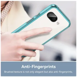 CRYSTAL Ochranný kryt pre Google Pixel 9a tyrkysový