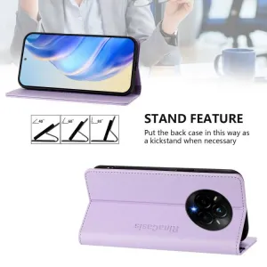 RINA Zaklápacie puzdro pre Realme 14 Pro 5G fialová