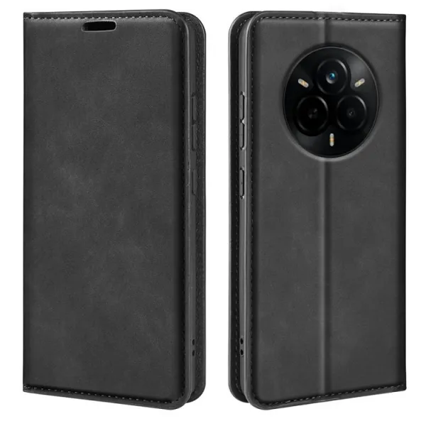 MAGNETIC Zaklápací kryt pre Realme 14 Pro+ čierny