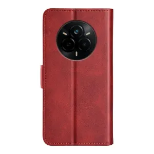 SIDE Peňaženkové puzdro pre Realme 14 Pro+ červené