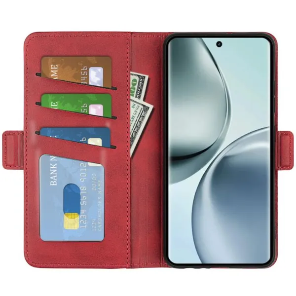 SIDE Peňaženkové puzdro pre Realme 14 Pro 5G červené