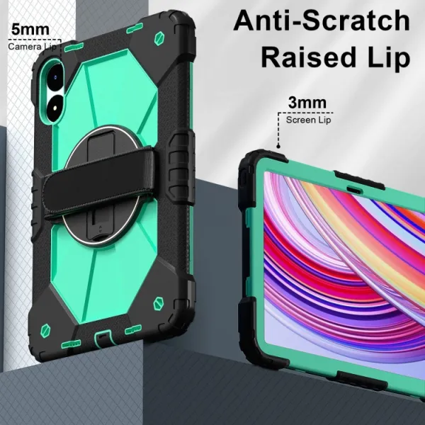 SOLID Odolný obal pre Xiaomi Redmi Pad Pro / Pad Pro 5G mentolový