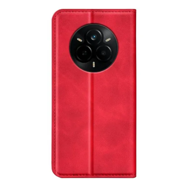 MAGNETIC Zaklápací kryt pre Realme 14 Pro+ červený