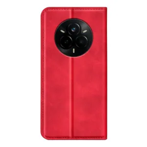 MAGNETIC Zaklápací kryt pre Realme 14 Pro+ červený