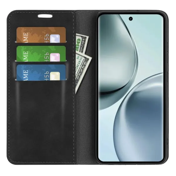 MAGNETIC Zaklápací kryt pre Realme 14 Pro 5G čierny