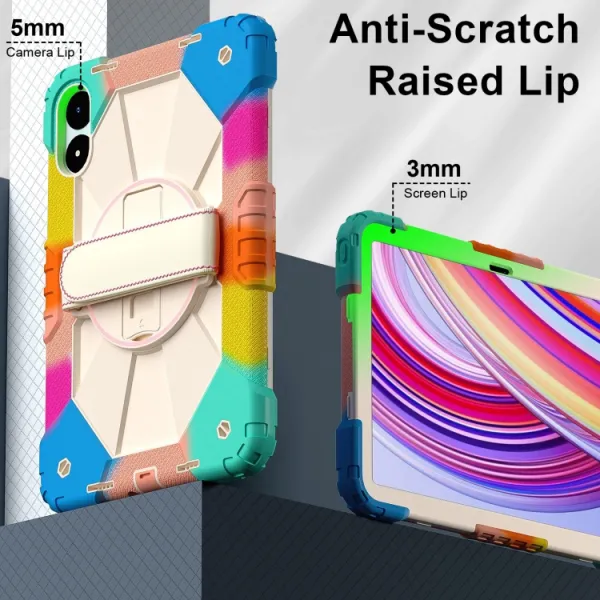 SOLID Odolný obal pre Xiaomi Redmi Pad Pro / Pad Pro 5G RAINBOW