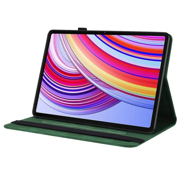 ART BUTTERFLY Zaklápacie puzdro pre Xiaomi Redmi Pad Pro / Pad Pro 5G zelený