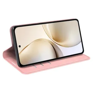 MAGNETIC Zaklápací kryt pre Realme 14 Pro+ ružový