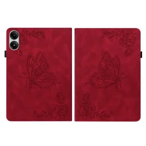ART BUTTERFLY Zaklápacie puzdro pre Xiaomi Redmi Pad Pro / Pad Pro 5G červené