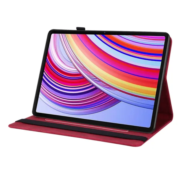 ART BUTTERFLY Zaklápacie puzdro pre Xiaomi Redmi Pad Pro / Pad Pro 5G červené