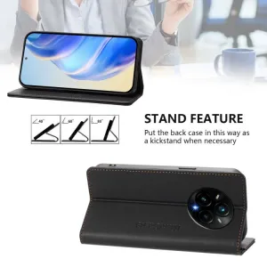 RINA Zaklápacie puzdro pre Realme 14 Pro+ 5G čierne