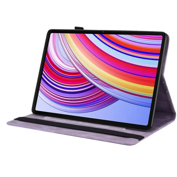 ART BUTTERFLY Zaklápacie puzdro pre Xiaomi Redmi Pad Pro / Pad Pro 5G fialové