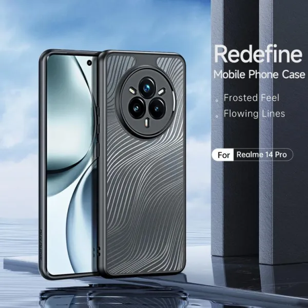 DUX AIMO Ochranný kryt pre Realme 14 Pro 5G čierny