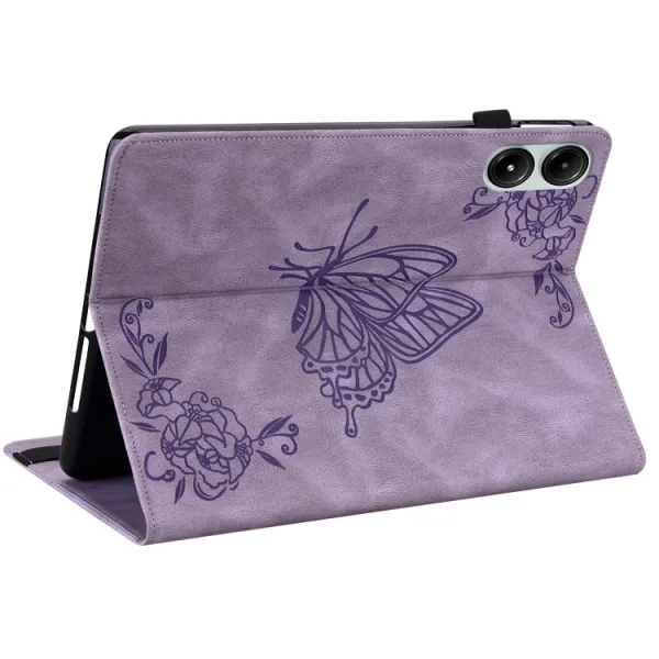 ART BUTTERFLY Zaklápacie puzdro pre Xiaomi Redmi Pad Pro / Pad Pro 5G fialové