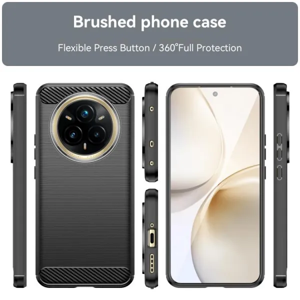 FLEXI TPU Ochranný kryt Realme 14 Pro+ 5G čierny