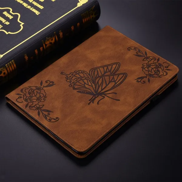 ART BUTTERFLY Zaklápacie puzdro pre Xiaomi Redmi Pad Pro / Pad Pro 5G hnedé