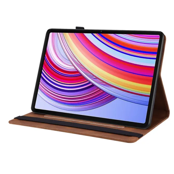 ART BUTTERFLY Zaklápacie puzdro pre Xiaomi Redmi Pad Pro / Pad Pro 5G hnedé
