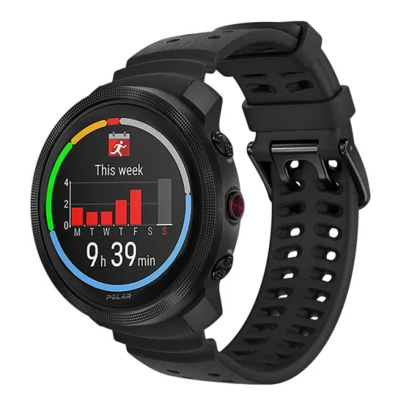 SILICONE Vymeniteľný remienok pre Polar Vantage M3 čierny