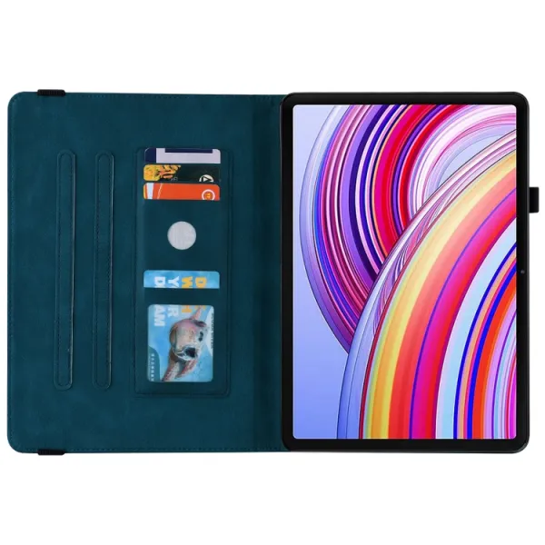 ART BUTTERFLY Zaklápacie puzdro pre Xiaomi Redmi Pad Pro / Pad Pro 5G modré