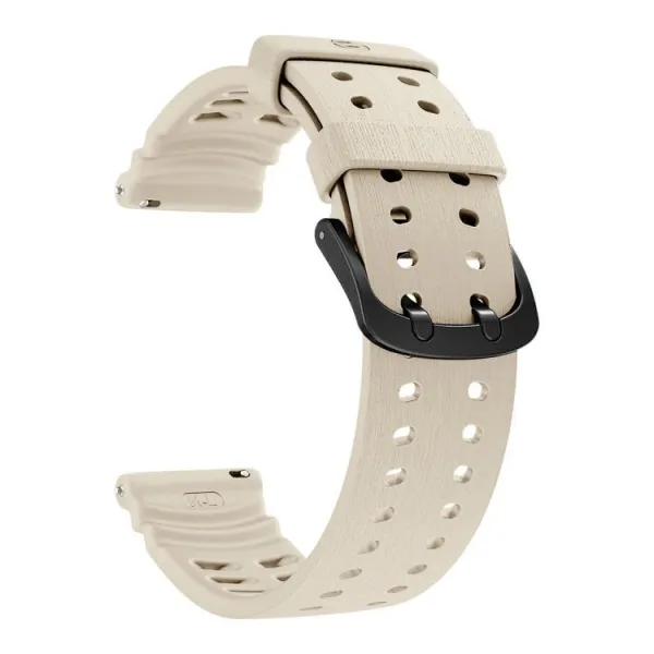 SILICONE Vymeniteľný remienok pre Polar Vantage M3 béžový