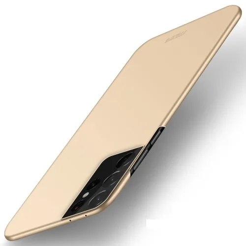 MOFI Ultratenký obal Samsung Galaxy S21 Ultra 5G  zlatý