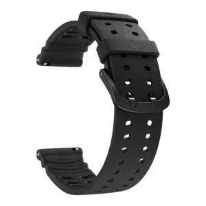 SILICONE Vymeniteľný remienok pre Polar Vantage M3 čierny