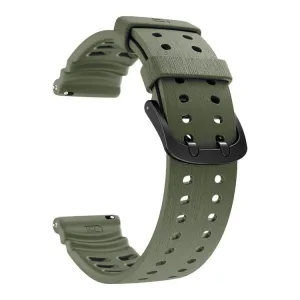 SILICONE Vymeniteľný remienok pre Polar Vantage M3 tmavozelený