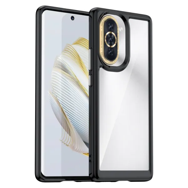 CRYSTAL Ochranný kryt pre Huawei nova 10 čierny