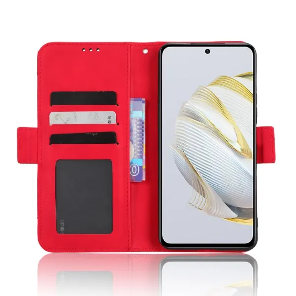 SLOT Peňaženkový obal pre Huawei Nova 10 SE červený