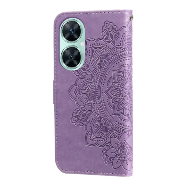 ART MANDALA Peňaženkové puzdro Huawei nova 11i fialové