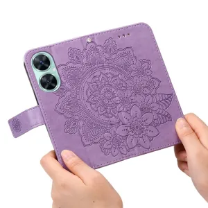 ART MANDALA Peňaženkové puzdro Huawei nova 11i fialové