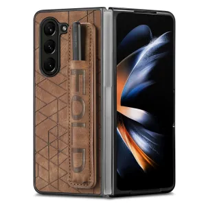 JSM RETRO Ochranný obal pre Samsung Galaxy Z Fold5 5G hnedý