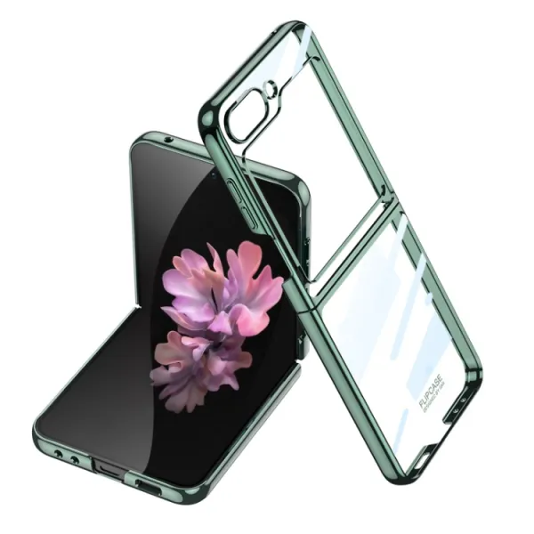 GKK PHANTOM Ochranný kryt pre Samsung Galaxy Z Flip7 FE 5G / Flip6 5G zelený
