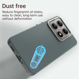 IMD CARBON Ochranný kryt pre Xiaomi 14T šedý