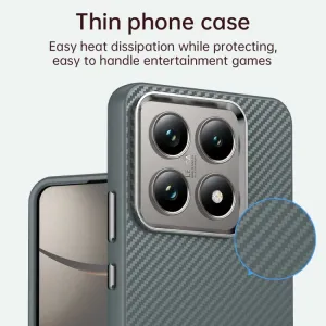 IMD CARBON Ochranný kryt pre Xiaomi 14T šedý